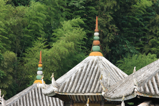 Chengyang Chengyang Dong village - Guizhou<br>De top van een van de Wind and Rain bruggen<br><br> 1470_2120.jpg