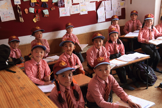 Alchi School in Alchi mede gesponsord door een van onze medereizigers<br><br> 2400-Alchi-Ladakh-4326.jpg
