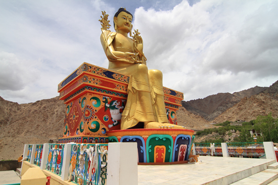 Alchi Groot bronzen Boeddha bij Klu-Khil of Likir klooster<br><br> 2490-Alchi-Ladakh-4375.jpg