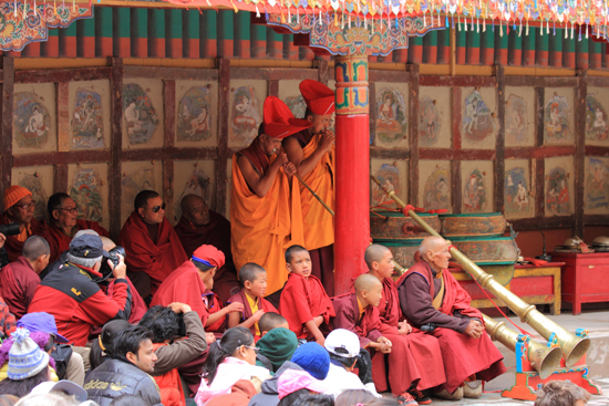 Hemis-Festival Het begin van de festiviteiten<br><br> 2550-Hemis-festival-Ladakh-4439.jpg