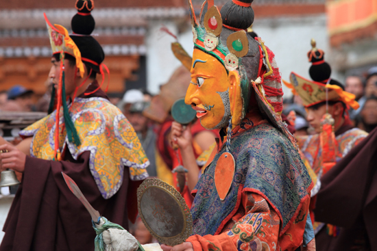 Hemis-Festival Fraai vervaardigde gewaden en maskers<br><br> 2610-Hemis-festival-Ladakh-4475.jpg