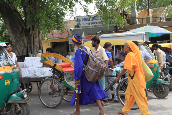 Ladakh-Delhi Old-Delhi<br>Met de motorriksja naar de Jama Majid<br><br> 3870-Delhi-streetlife-5127.jpg