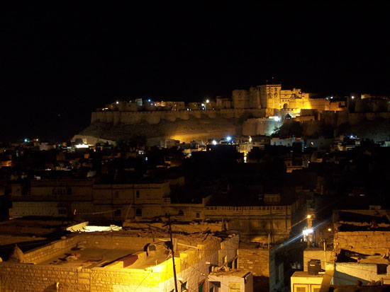 Jaisalmer Fraai uitzicht op het fort in Jaisalmer Jaisalmer-Fort_2937.jpg