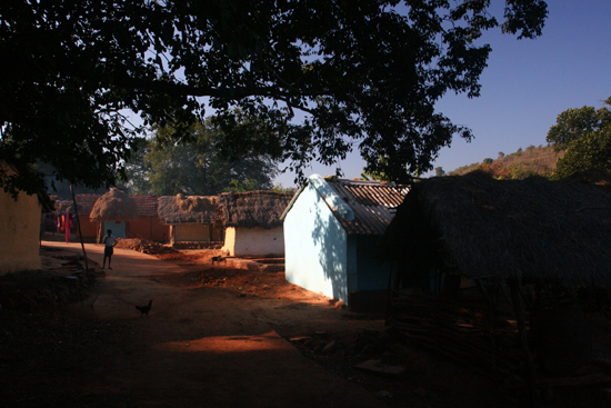 Adivasi-Tour8 Adivasi villages early in the morning Adivasi dorpen in de ochtendzon 3240_5445.jpg