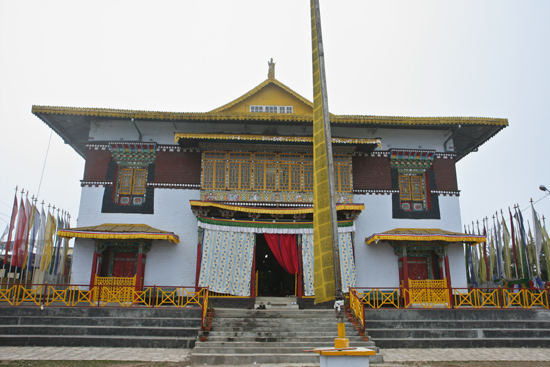 Pelling Pemayangtse Gompa / Monastery (2105 m) vlakbij Pelling<br>Een van de oudste kloosters in Sikkim<br><br> 0240_3497.jpg