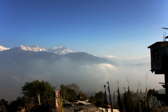Pelling Imponerend uitzicht op Kanchenjunga en omgeving vanuit Pelling<br><br> 0262_3508.jpg
