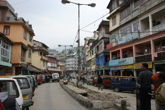 Gangtok Gangtok centrum <br><br> 1110_4031.jpg