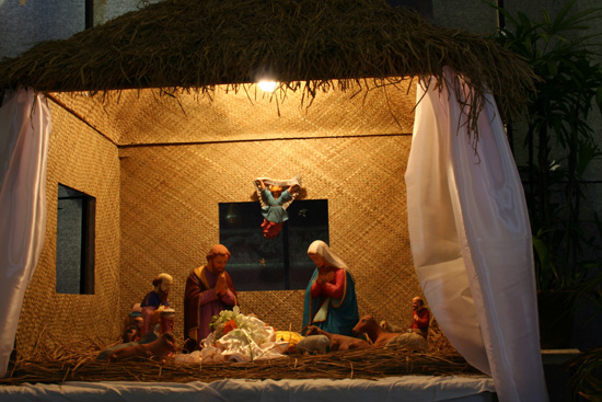Cochin De kerststal in de Santa Cruz kathedraal IMG_7434.jpg