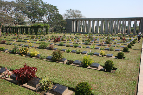 Yangon2 Ten noorden van Yangon  Britse begraafplaats 1939 Taukyan War Cemetry 1945   0510_7924.jpg