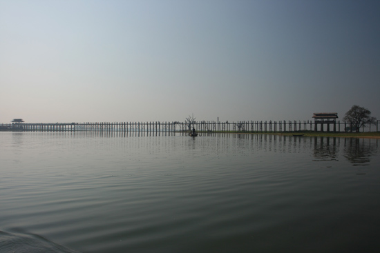 Amarapura Amarapura U Bein's Bridge (1849) over Taughthaman Lake   0980_5294.jpg