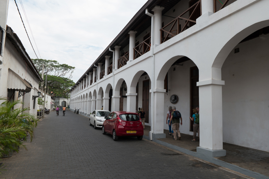 Galle Old Dutch hospital gebouwd door de Nederlanders in de 17e eeuw (VOC-periode)-0420