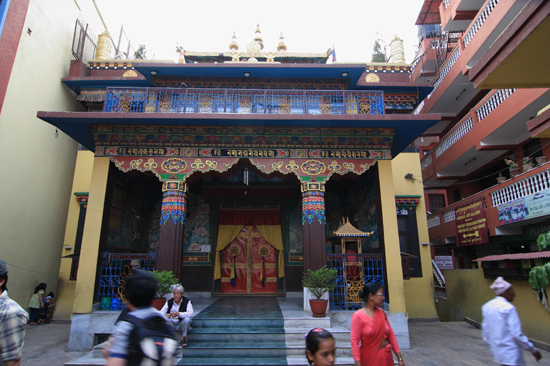 Tempel in Bodhnath -0510