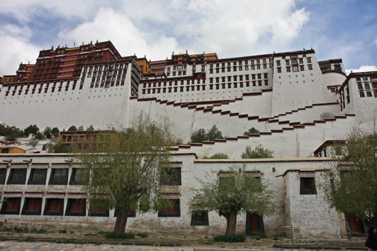 Potala Paleis in Lhasa Tibet-1060